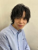 バイフィフス 原宿/表参道(by fifth)&nbsp;ラフな質感が◎スパイラルパーマ×センターパート