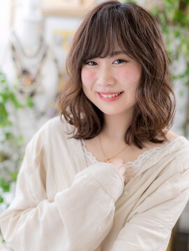 カバーヘアアンドスパ ブリス 浦和(COVER HAIR&SPA bliss) ★大人かわいいくせ毛風ゆるふわこなれミディ20代30代40代★9