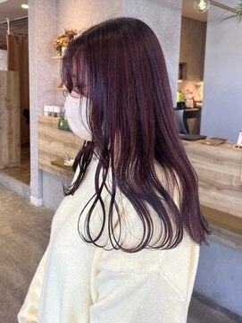 レターバイノベル(letter by novel) チェリーバイオレットカラー