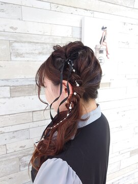 ブルームス アンジュ(Blooms Unge) ライヴへあめヘアセット