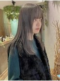 シルバーグレージュ/ブリーチなしダブルカラー/学割U24