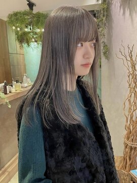 ディッセンバー 渋谷(December) シルバーグレージュ/ブリーチなしダブルカラー/学割U24