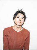 メンズニュアンスパーマ波巻きスパイラルメンズパーマ