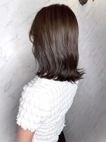 ヘアメイク ミチ 富田店(HAIRMAKE MICHI) 【MICHI 富田店　古作蓮】アッシュグレー　外ハネミディ