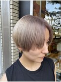 kisai BUZZ＊ 西川史浩　ホワイトベージュカラー×ショート