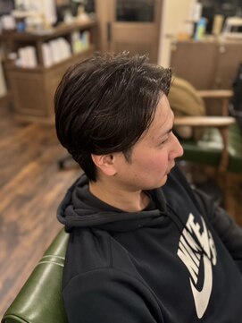 オーリー 上里本庄店(OLLIE) 韓国風ニュアンスケアパーマ×メンズカット