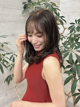 パフュームバイアフロート 南流山店(Perfume by afloat) 20代30代40代　ふんわり大人レイヤースタイル