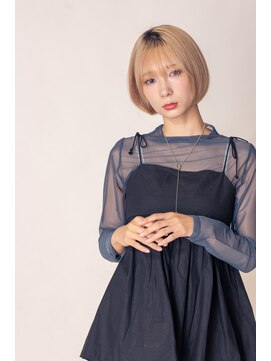 ブリング バイ スノードロップ 吉祥寺(BRING by Snowdrop) 黒髪/ボブルフ/ネビージュ/小顔/ワンレン/吉祥寺/髪質改善/前髪