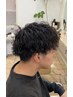 【段下指名・新規限定】メンズカット＋ハードパーマ￥13,200→￥11,000 (120分)