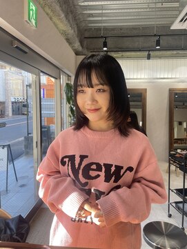 アドア 横浜(ADORE) 【ADORE】レイヤーカット×髪質改善