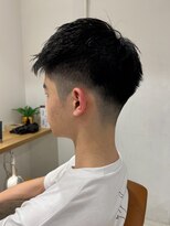 ネイロ 北千住(NeiRo) メンズマッシュ刈り上げ波巻きツイストスパイラルパーマ北千住