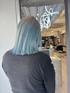 ロテ 名古屋 名駅店(Lote.) イメチェン/ホワイトブロンド/外ハネボブ/美髪