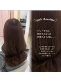 ＊ブリーチなしピンクチョコレート＊rina