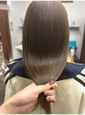 ブリーチなしオリーブベージュ