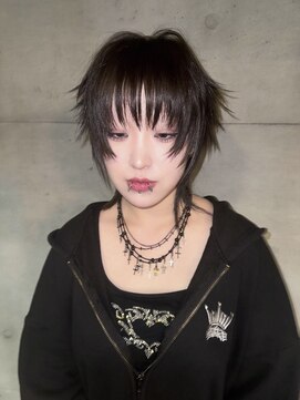 レコ 渋谷(LECO) レイヤーカットシャギーカットショートウルフ