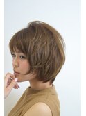 ワンサイドショート/ボブ/ブランジュ/ダブルバンク 表参道/青山