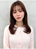 韓国ヘア/レイヤーカット/ワンカール/小顔カット/イメチェン