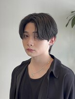 ビューエヒメ(VIEW EHIME)&nbsp;韓国フェザーショートブルーブラック10代20代30代