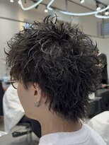 フィフス 渋谷(fifth)&nbsp;渋谷スパイキーパーマツイストスパイラル大人ビジネスショート