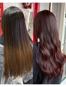 ぷてぃ(petit) カシスカラー