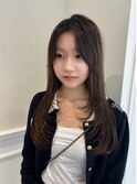 顔まわりレイヤーカット