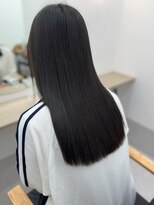 モモ(momo) ロング美髪顔周りレイヤー韓国ヘアくびれヘア_momo0007