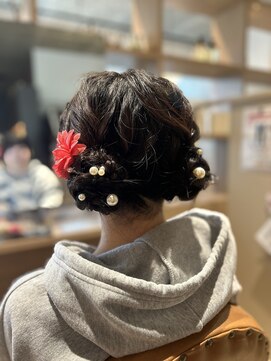 クーレ ビオトープ(+ CURE biotope) ツインお団子アレンジ