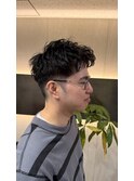 アップバングショート×ツイストC