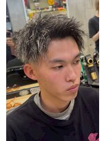 ビンゴ(BINGO)&nbsp;2430_ハイライトメッシュテーパーフェードツイストスパイラル