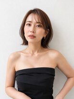 ヘアーメイク トレコローリ(hair make trecolori)&nbsp;【trecolori 津田沼】大人切りっぱなしボブ