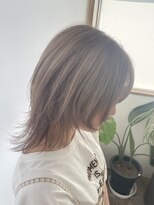 ヘアーディア みどり店(Hair...DiA) ミルクティー×外ハネレイヤーボブ