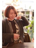 刈り上げパッツンボブ