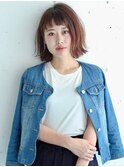 salon ao 切りっぱなしボブ