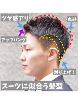 ブレイズ コクラ(BLAZE KOKURA)&nbsp;【解説】スーツに似合うベリーショートツーブロック！