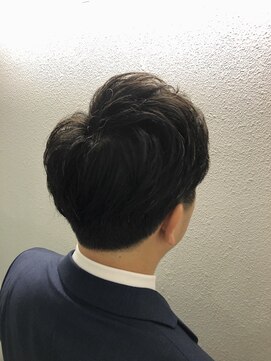 プレミアムバーバー 銀座店(PREMIUM BARBER produce by HIRO GINZA) ビジネスショートスタイル