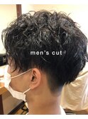 メンズカット/刈り上げショート/メンズパーマ