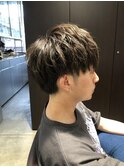 メッシュハイライト×マッシュ
