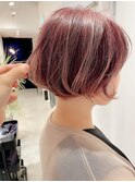 秋カラー/ボブ/ショート/愛され/大人かわいい[東銀座/銀座]