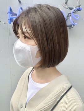 ホーム(HOME) 【HOME 下北沢】シンプルボブ×切りっぱなし