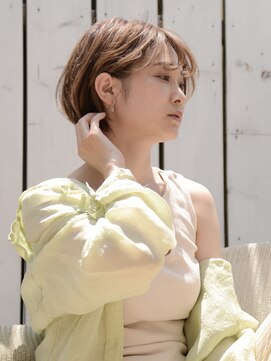 ロアー ヘアー ワメン(RAWR hair WaMen) 【RAWR】ひし形_くびれショート_シースルーバング