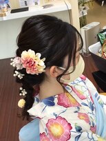 ヘアサロン ユニティ(Hair Salon Unity) 浴衣と編み下ろしヘア