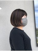 内巻きボブ