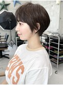 ふんわりショート【福岡 パーマ デジタルパーマ 髪質改善】