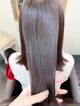 ミシェリー(misherry) オージュア大人ガーリー池袋ミルボンIDファイン酸性ストレート