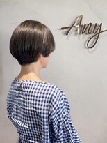 エニィ 池袋西口(Any) 前髪/マチルダボブ/ピンクベージュ/インナーグレージュ