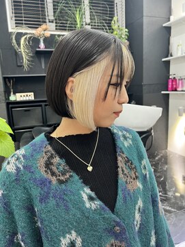 チュダック(ChuDuck) 韓国風《インナーカラー》ブリーチ/ケアブリーチ/ダブルカラー