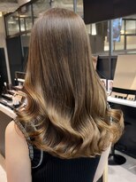 アイティーバイアルバム 北千住店(IT by ALBUM)&nbsp;オリーブベージュ_グレーベージュレイヤーロング_ba477141