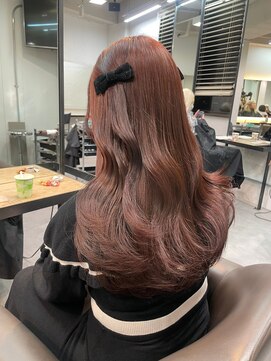 ベレーザ 渋谷(BELEZA) 6442髪質改善グレージュカラーレイヤーロング韓国ワンホンヘア