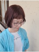 ブラッドオレンジ×ボブ