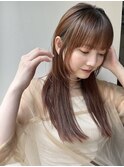 レイヤーカット ロングレイヤー フェイスレイヤー